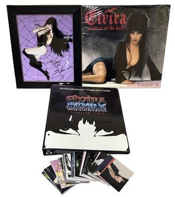 Lot 70 - ELVIRA [CASSANDRA PETERSON]: Framed and glazed...