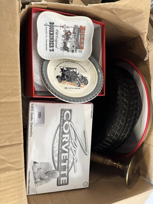 Lot 72 - Box of motoring memorabilia and ephemera,...