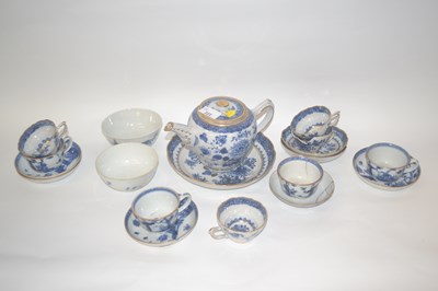 Lot 222 - A group of Chinese porcelain tea wares...