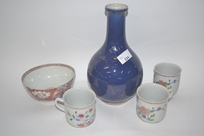Lot 224 - An 18th Century Chinese porcelain bowl...