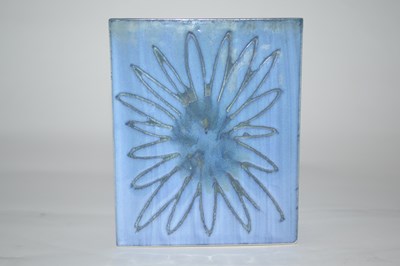 Lot 291 - A small Troika vase of rectangular form, the...