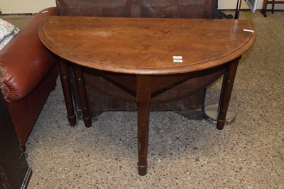 Lot 313 - A 19th Century mahogany single drop leaf...