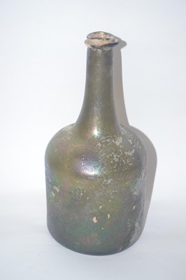 Lot 228 - An 18th century olive green mallett shaped...
