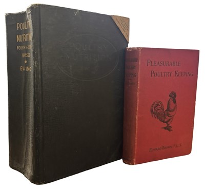 Lot 64 - POULTRY INTEREST: 2 Titles: EDWARD BROWN:...