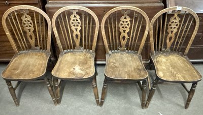 Lot 485 - A set of four late 19th or early 20th Century...