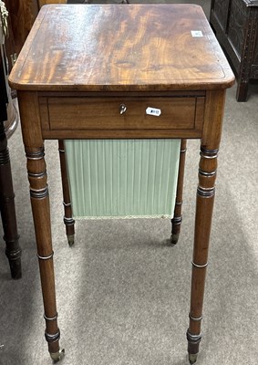 Lot 512 - An early 19th Century mahogany sewing table of...