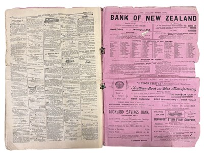 Lot 129 - NEW ZEALAND - Auckland Weekly News Christmas...