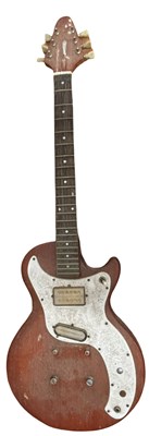 Lot 144 - An unmarked Gibson Marauder-type guitar, a/f...