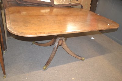 Lot 570 - A George III mahogany rectangular top...