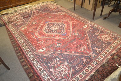 Lot 577 - A large 20th Century Middle Eastern wool floor...