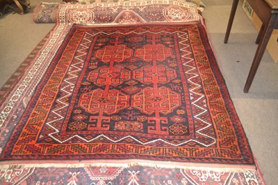Lot 578 - A 20th Century Middle Eastern wool floor rug...