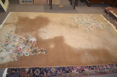 Lot 704 - A large 20th Century Chinese floor rug...