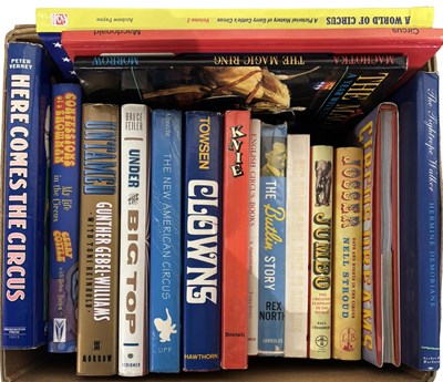 Lot 736 - ONE BOX: Circus and entertaining interest,...
