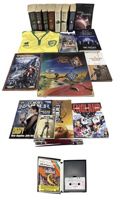 Lot 179 - A mixed lot of music, TV and sporting...