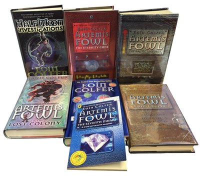 Lot 25 - EOIN COLFER INSCRIBED: 7 Titles: HALF MOON...