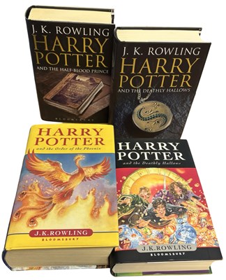 Lot 33 - J K ROWLING FIRSTS: HARRY POTTER AND THE ORDER...