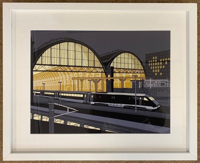 Lot 65 - British, contemporary, 'King's Cross Station',...