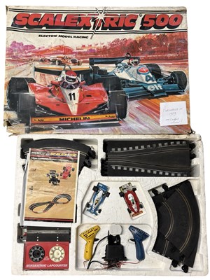 Lot 310 - A boxed Scalextric 500 racing set (unchecked...