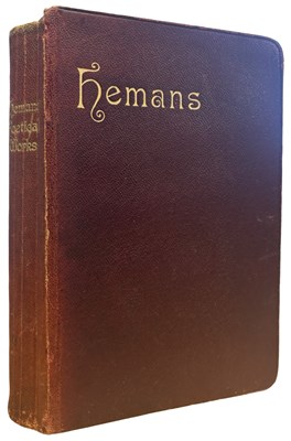 Lot 659 - THE POETICAL WORKS OF MRS. HEMANS WITH...