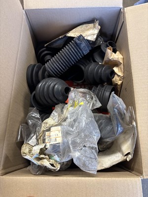Lot 162 - Box containing a quantity of mainly rubber...