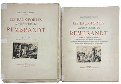 Lot 1033 - ANDRE-CHARLES COPPIER: LES EAUX-FORTED...