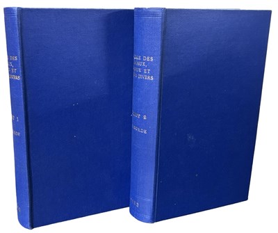 Lot 629 - M DE LABORDE: NOTICES DES EMAUX, BIJOUX ET...