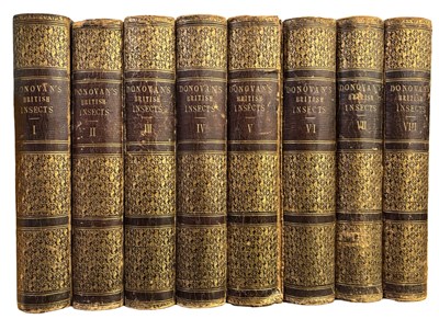 Lot 44 - E DONOVAN: THE NATURAL HISTORY OF BRITISH...