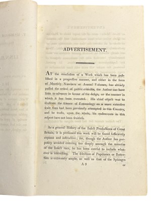 Lot 44 - E DONOVAN: THE NATURAL HISTORY OF BRITISH...