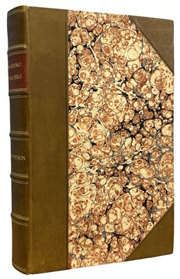 Lot 266 - LORD BYRON FIRST EDITION. Marino Falero Doge...