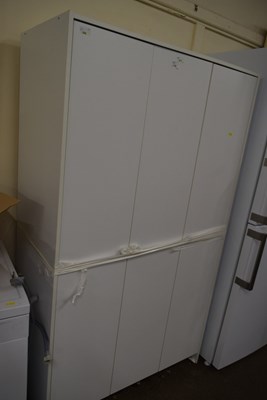 Lot 725 - Modern triple wardrobe