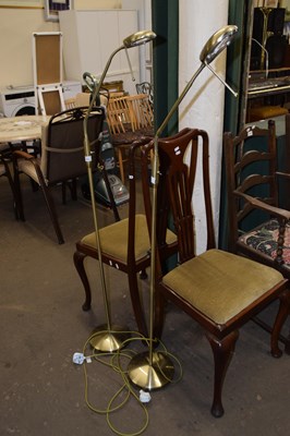 Lot 743 - Two standard lamps