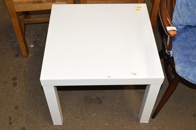 Lot 728 - Modern white coffee table
