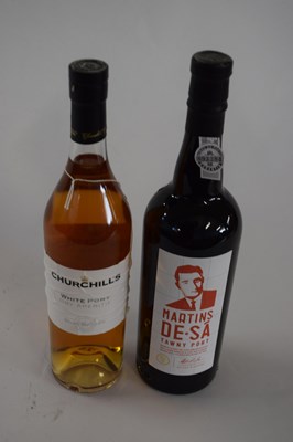 Lot 455 - Martin De Sa Tawny Port 750ml and Churchills...