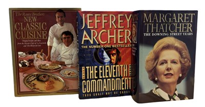 Lot 123 - INSCRIBED EDITIONS: 3 Titles: JEFFREY ARCHER:...