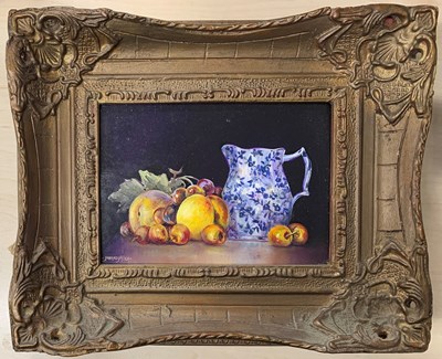 Lot 63 - James J. Allen (British), "Cherry Ripe", oil...