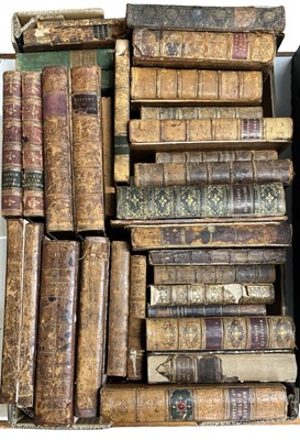 Lot 792a - One box of 18th and 19th century antiquarian...