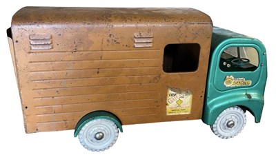 Lot 202 - A vintage Triang pressed steel horse...