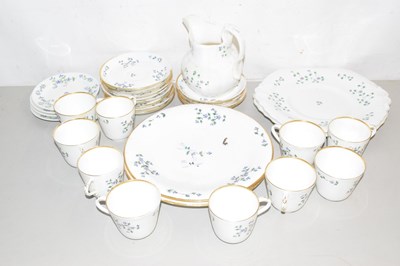 Lot 14 - Quantity of English porcelain cups and saucers...