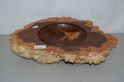 Lot 57 - A bowl the base marked Charles Sharpe, White...