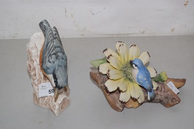 Lot 59 - A Goebel model of a bird and one other