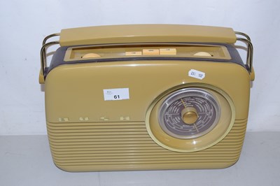 Lot 61 - A vintage Bush transistor radio