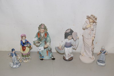 Lot 67 - Group of ceramic figures, various models...