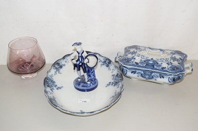 Lot 148 - Victorian serving dish, tureen and cover and...
