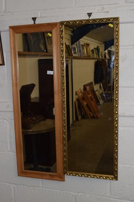 Lot 254 - Two hall mirrors