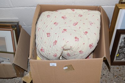 Lot 246 - Quantity of bedding, eiderdowns and throws