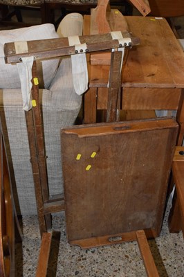 Lot 297 - Butlers tray and stand