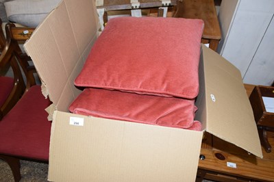 Lot 298 - Boxed quantity of cushions