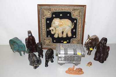 Lot 518 - Mixed Lot: Various East Asian elephant...