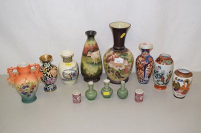 Lot 533 - Mixed lot of various ceramic vases