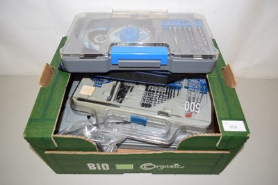 Lot 535 - Mixed lot of various drill bits etc